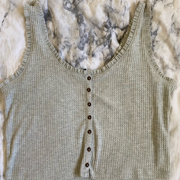 Waffle tank top - Picture 1 of 2